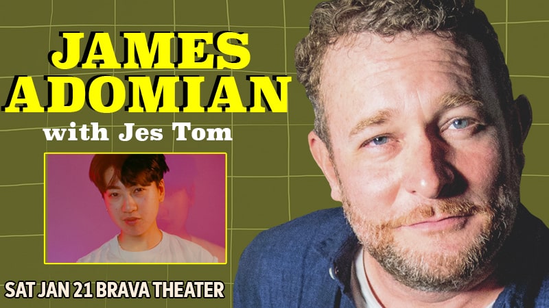 James Adomian at Brava Theater on Saturday, January 21. 